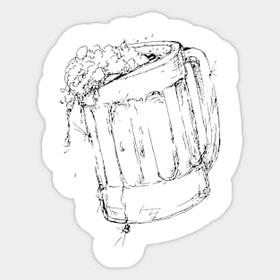 Cold Beer Sticker